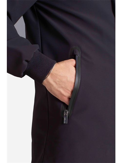 Giubbotto nero Softshell con Cappuccio HESKIMO | HE9440013/NERO